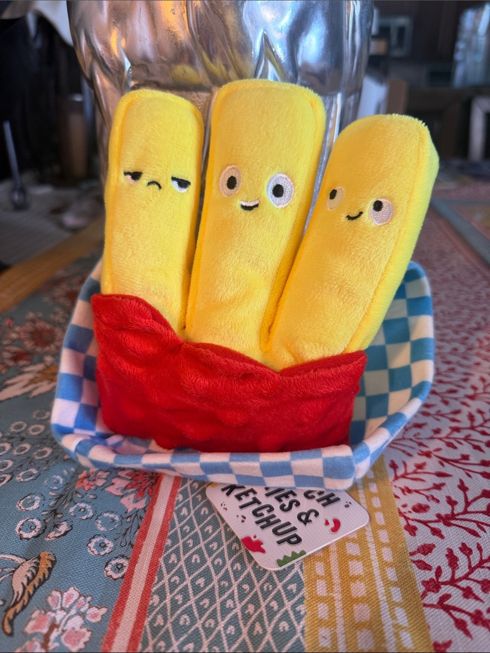 🆕 BARK Fetch Fries & Ketchup Dog Toy